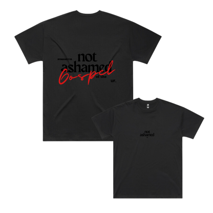 not ashamed tee // men's fit *oversized