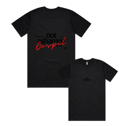 not ashamed tee // men's fit *regular