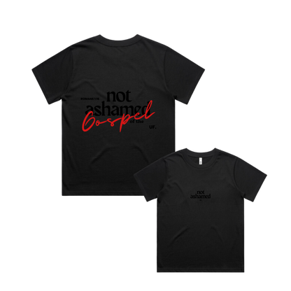 not ashamed tee // women's fit *minus