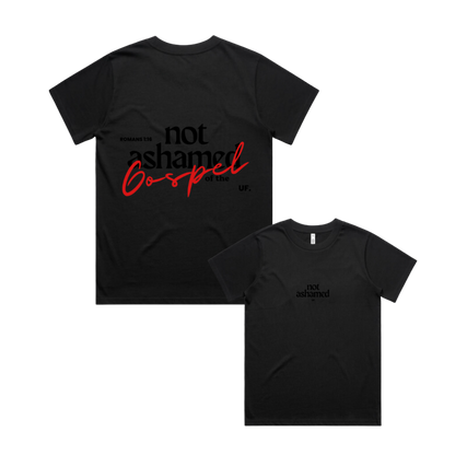 not ashamed tee // women's fit *regular