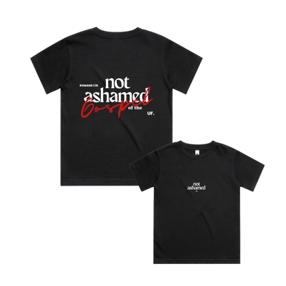 not ashamed tee // kid's fit