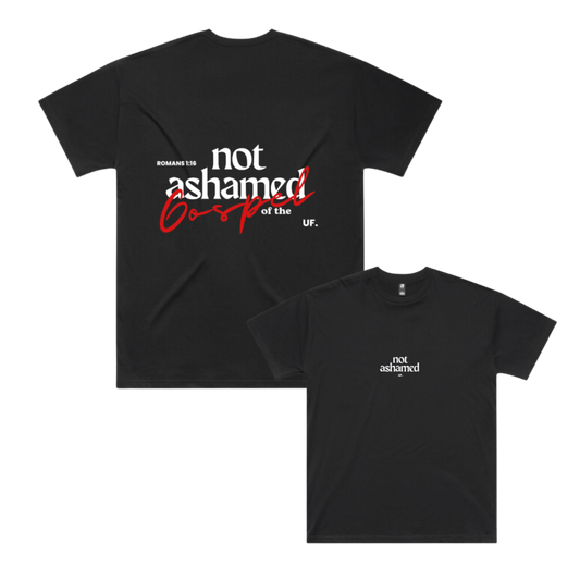 not ashamed tee // men's fit *oversized