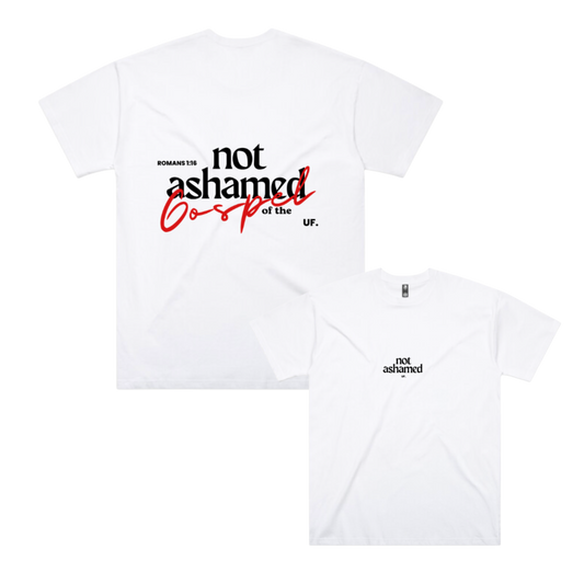 not ashamed tee // men's fit *oversized