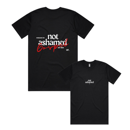 not ashamed tee // men's fit *regular